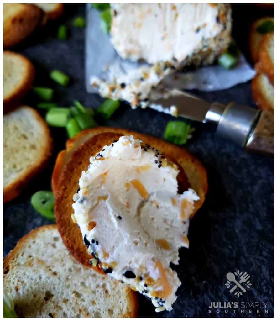 Cream Cheese based cheese ball recipe for parties