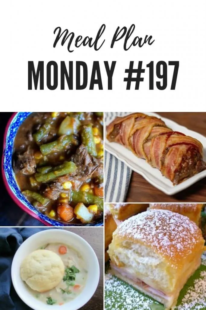 Pinterest - Meal Planning Recipes - Meal Plan Monday 197