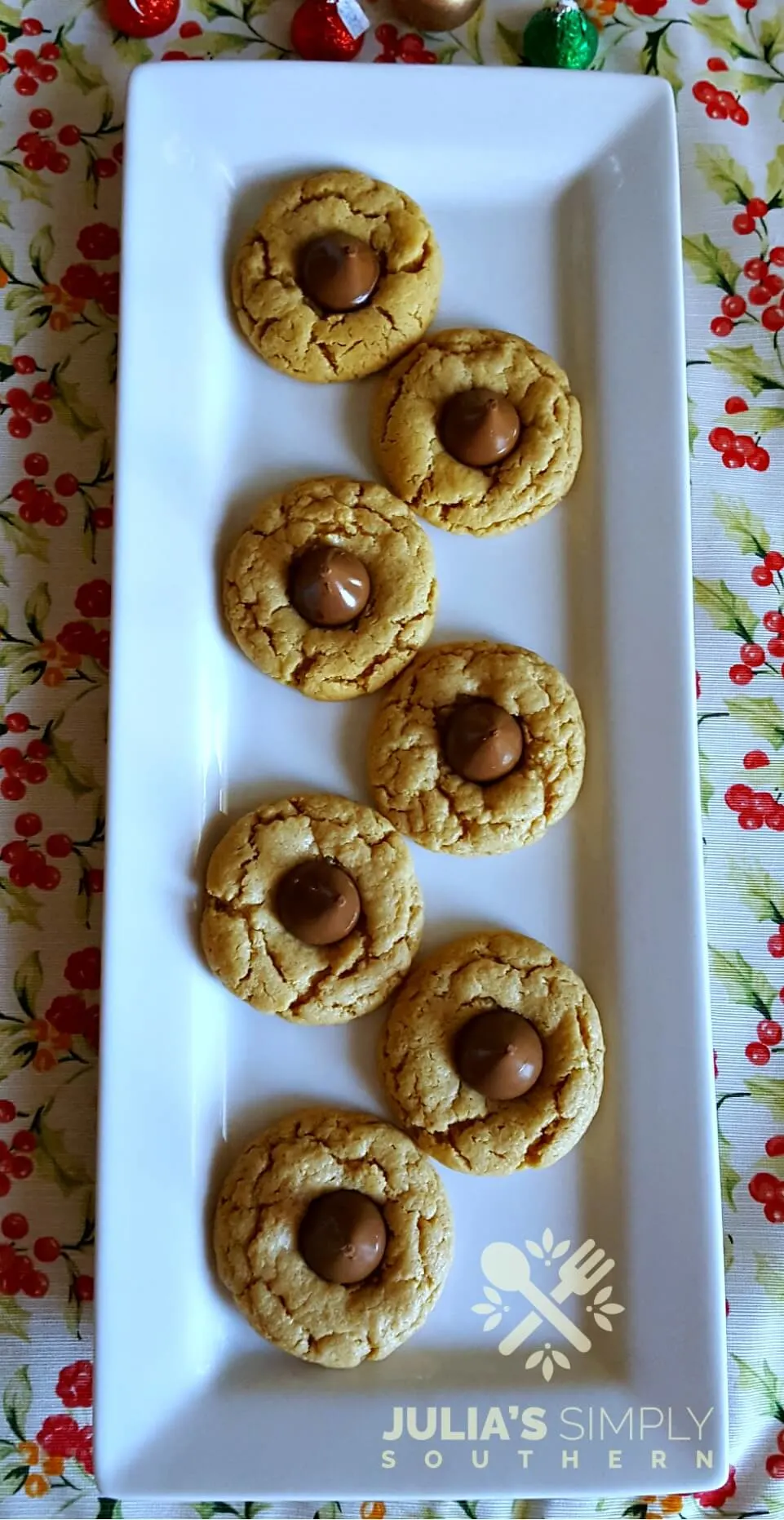 Easy Peanut Butter Blossoms