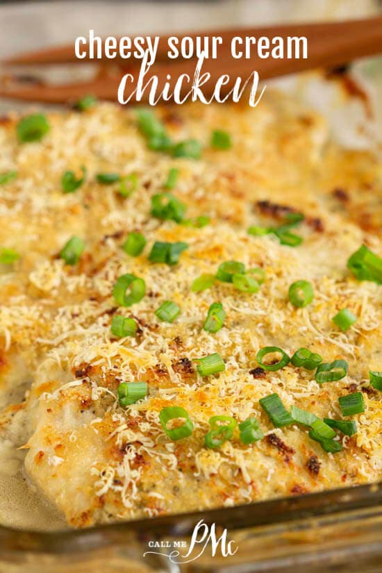 MPM 224 Cheesy Sour Cream Chicken featured recipe