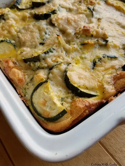 Cheesy Zucchini Casserole Side Dish