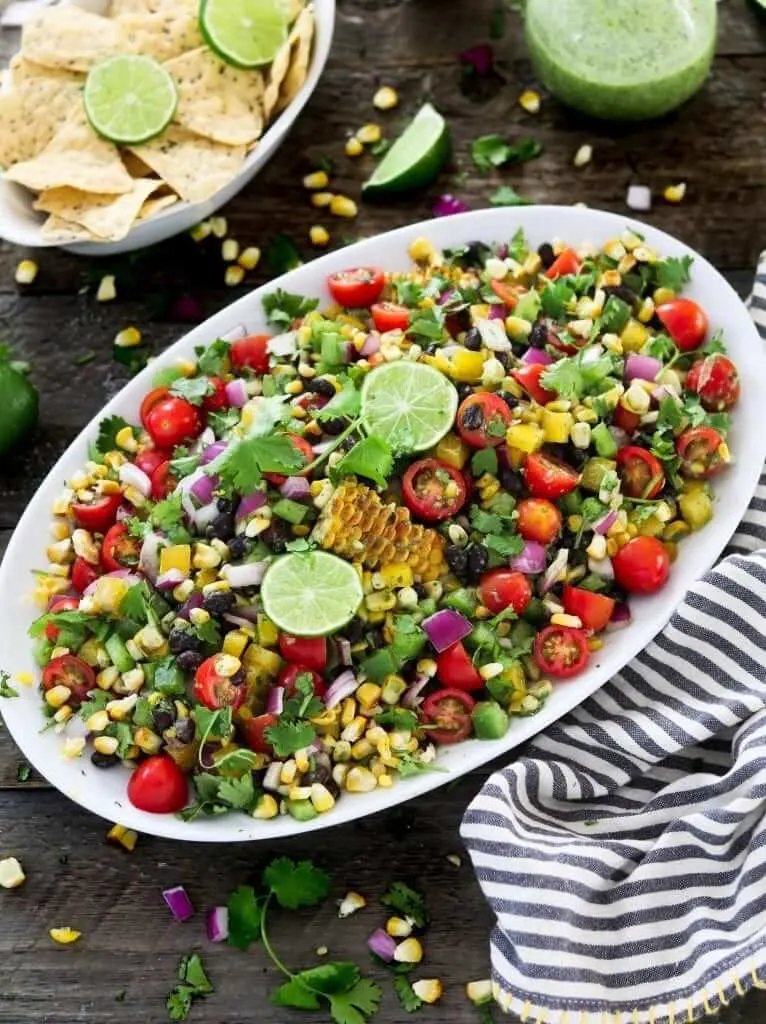 Grilled Summer Corn Salad