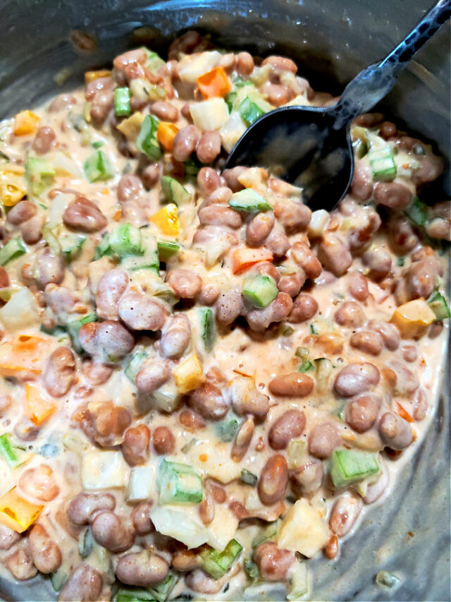 Best Pork N Bean Salad Recipe Julias Simply Southern