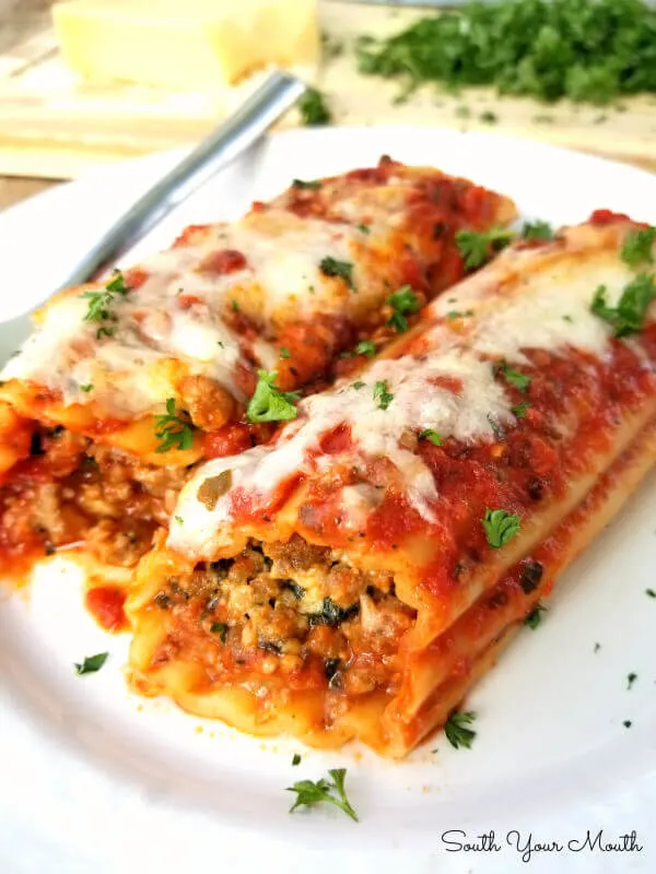 Stuffed Manicotti