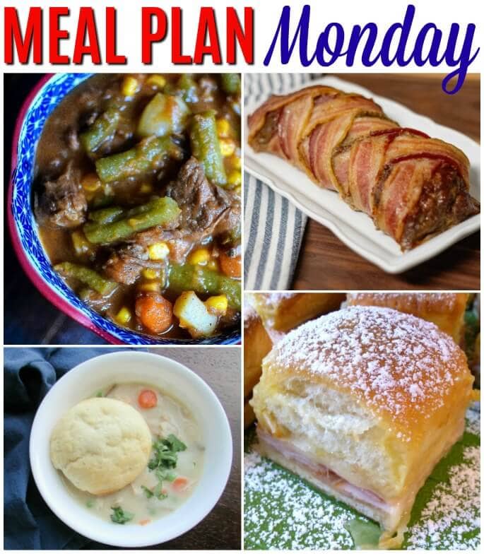 Meal Plan Monday 197 Cover Photo - post with free meal planning recipe ideas