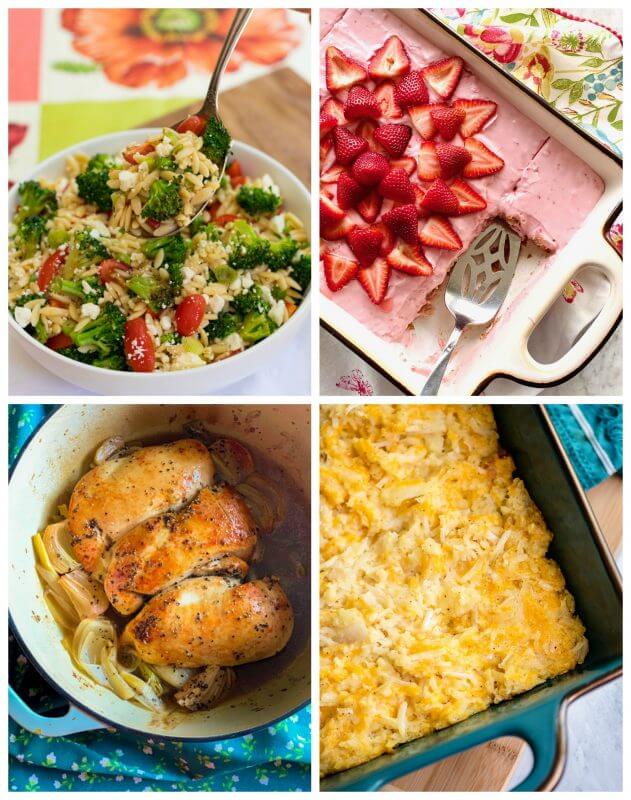 Meal Plan Monday 216 Collage of featured recipes