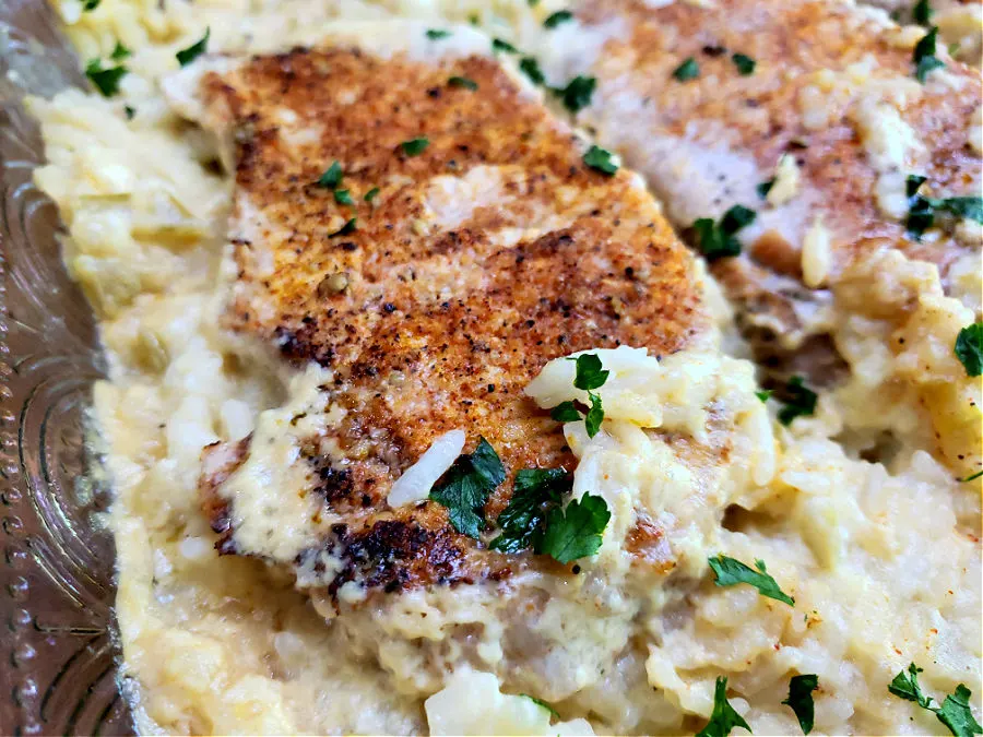 baked pork chops and rice casserole