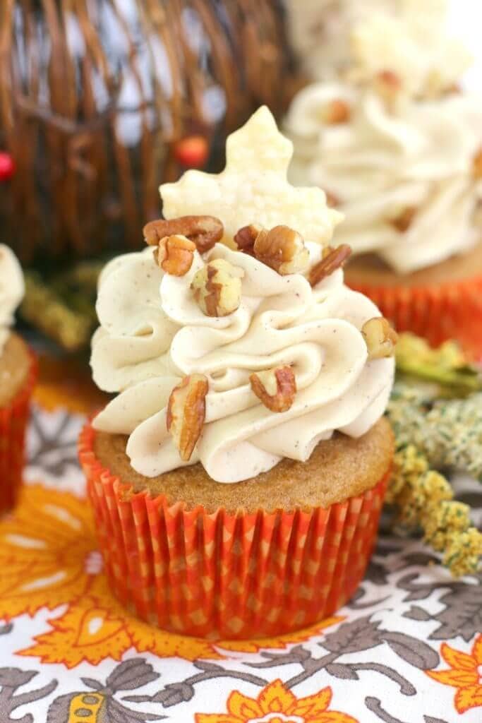 Pecan Pie Cupcakes