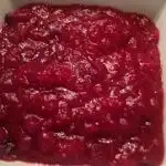 Bowl of cranberry relish