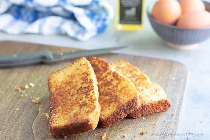 Toasted Cornbread - Biscuits and Burlap